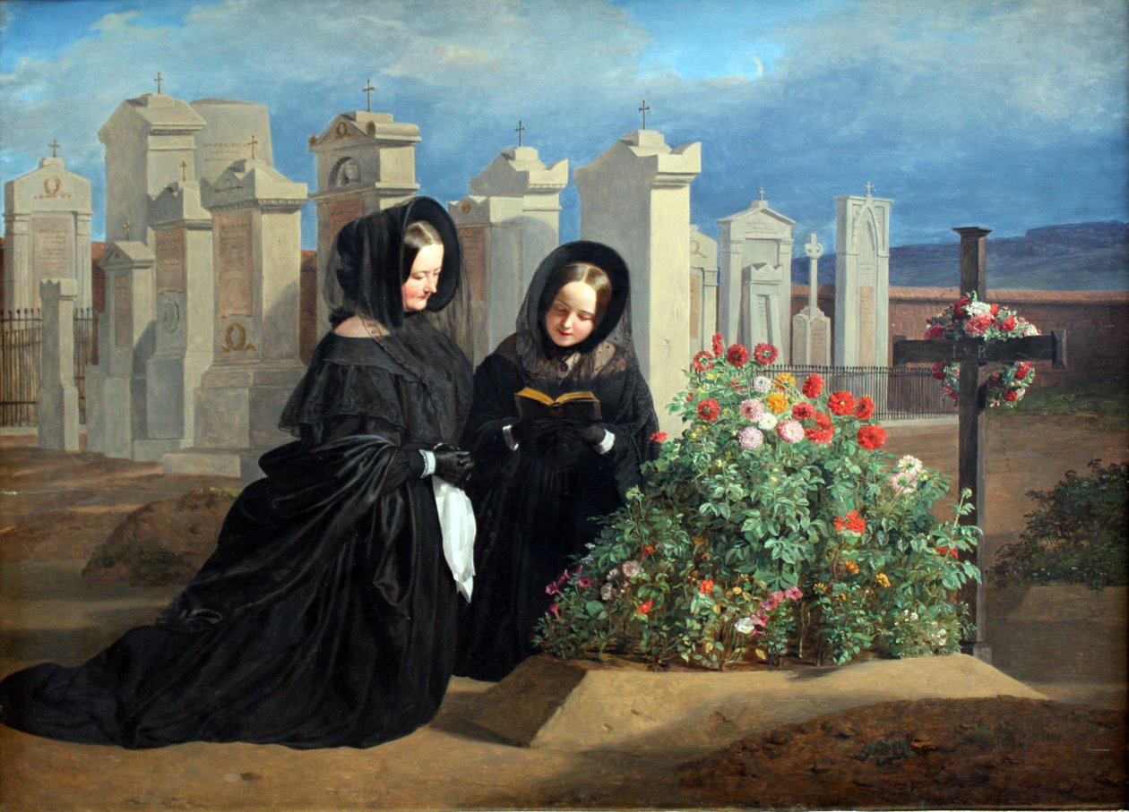 W Dzień Zaduszny autorstwa Ferdinand Georg Waldmuller