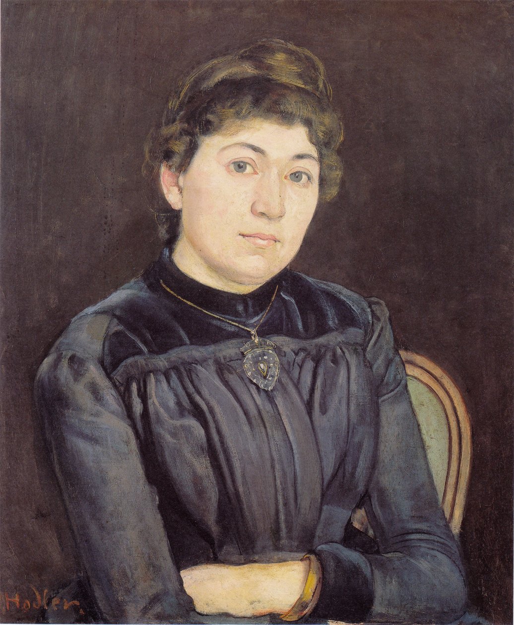 Portret młodej kobiety autorstwa Ferdinand Hodler
