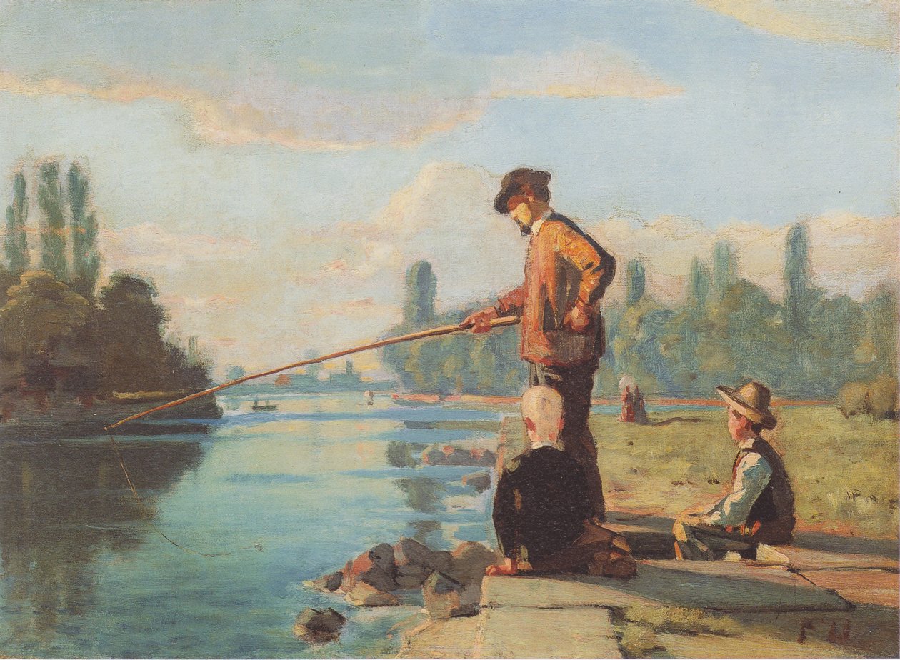 Rybak autorstwa Ferdinand Hodler