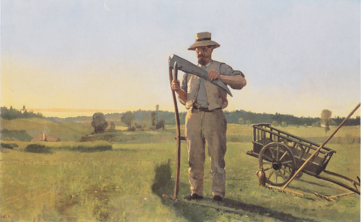 Kosiarka autorstwa Ferdinand Hodler