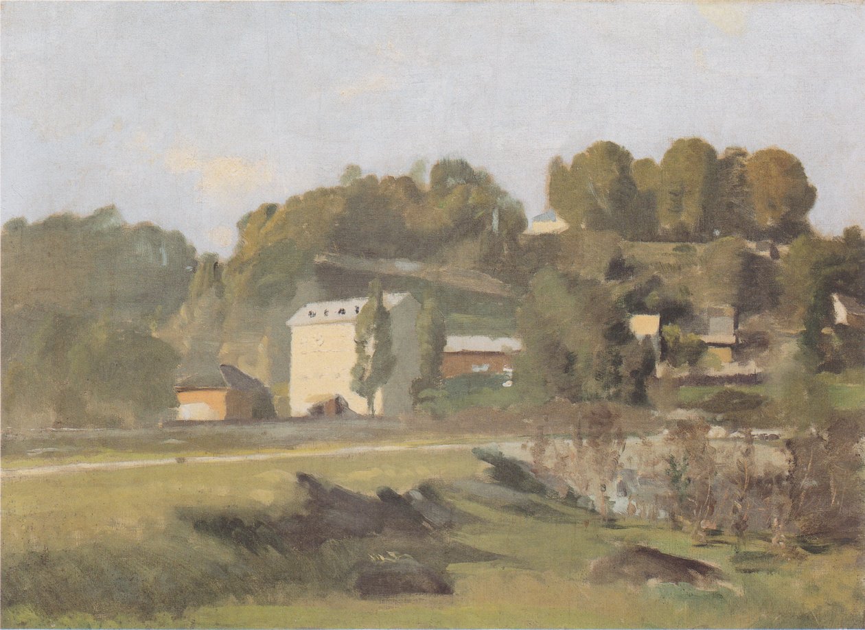 Młyn Sousterre pod Genewą autorstwa Ferdinand Hodler