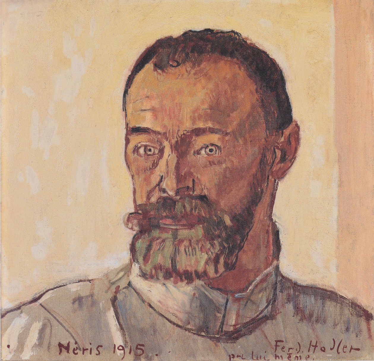 Autoportret autorstwa Néris autorstwa Ferdinand Hodler