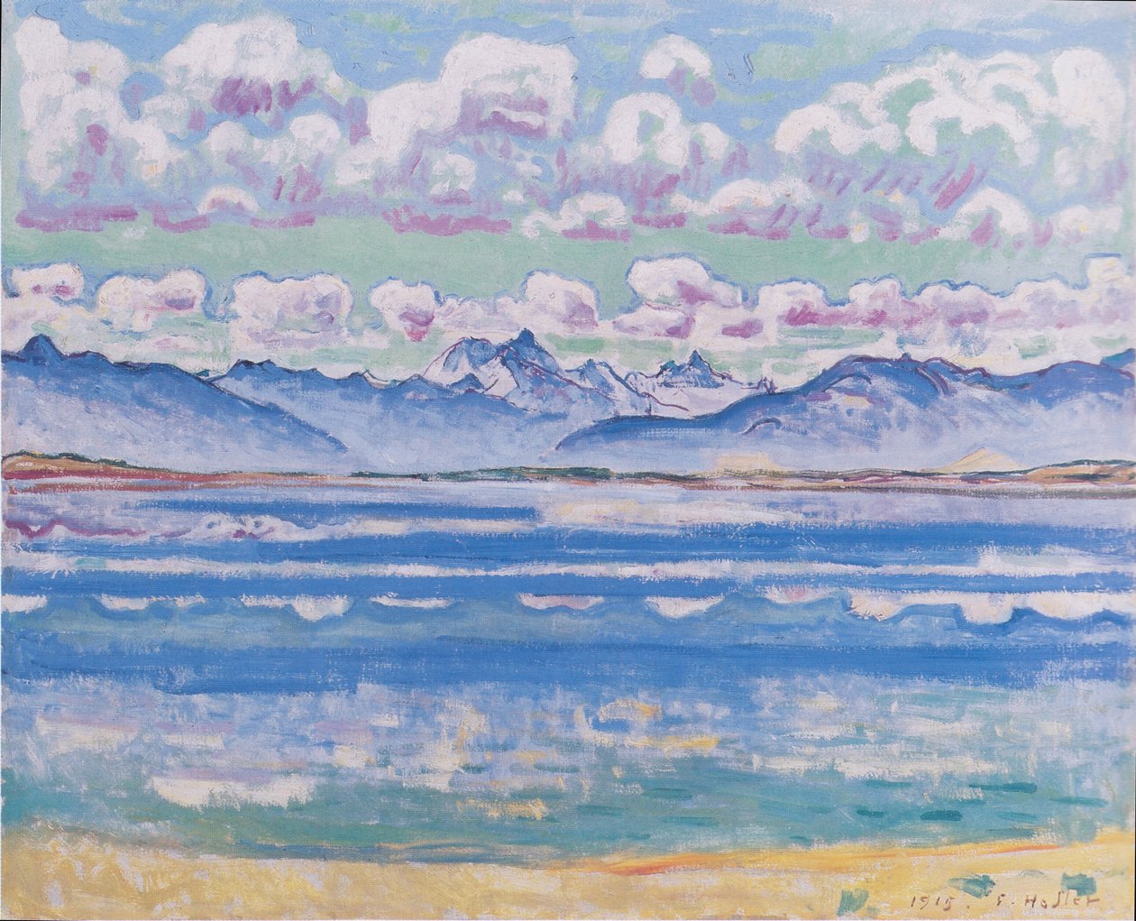 Weisshorn z Montany autorstwa Ferdinand Hodler