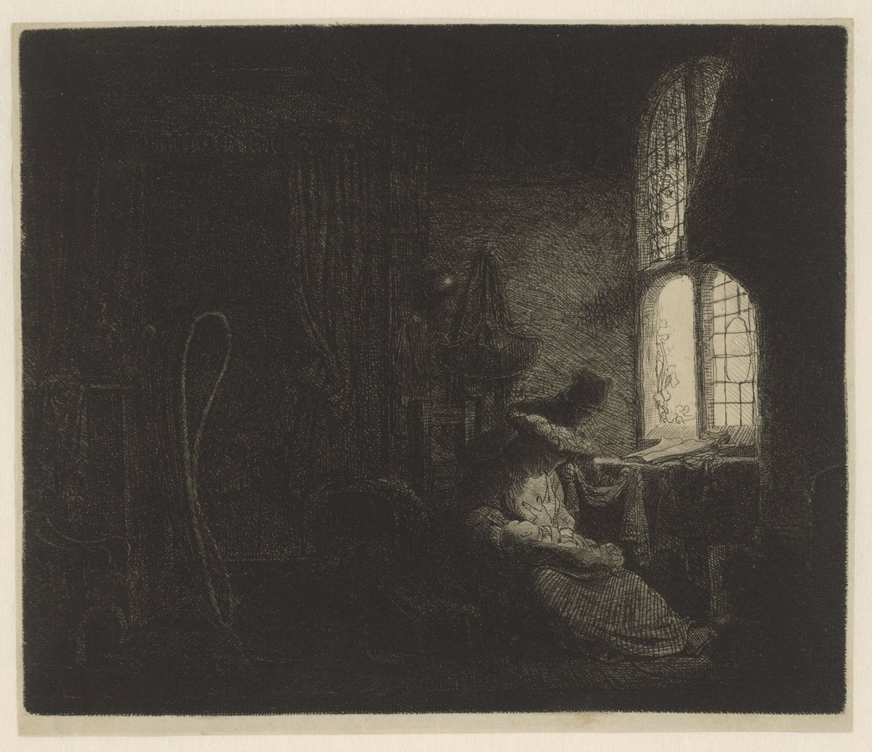 Rodzina w odlocie autorstwa Ferdinand Bol