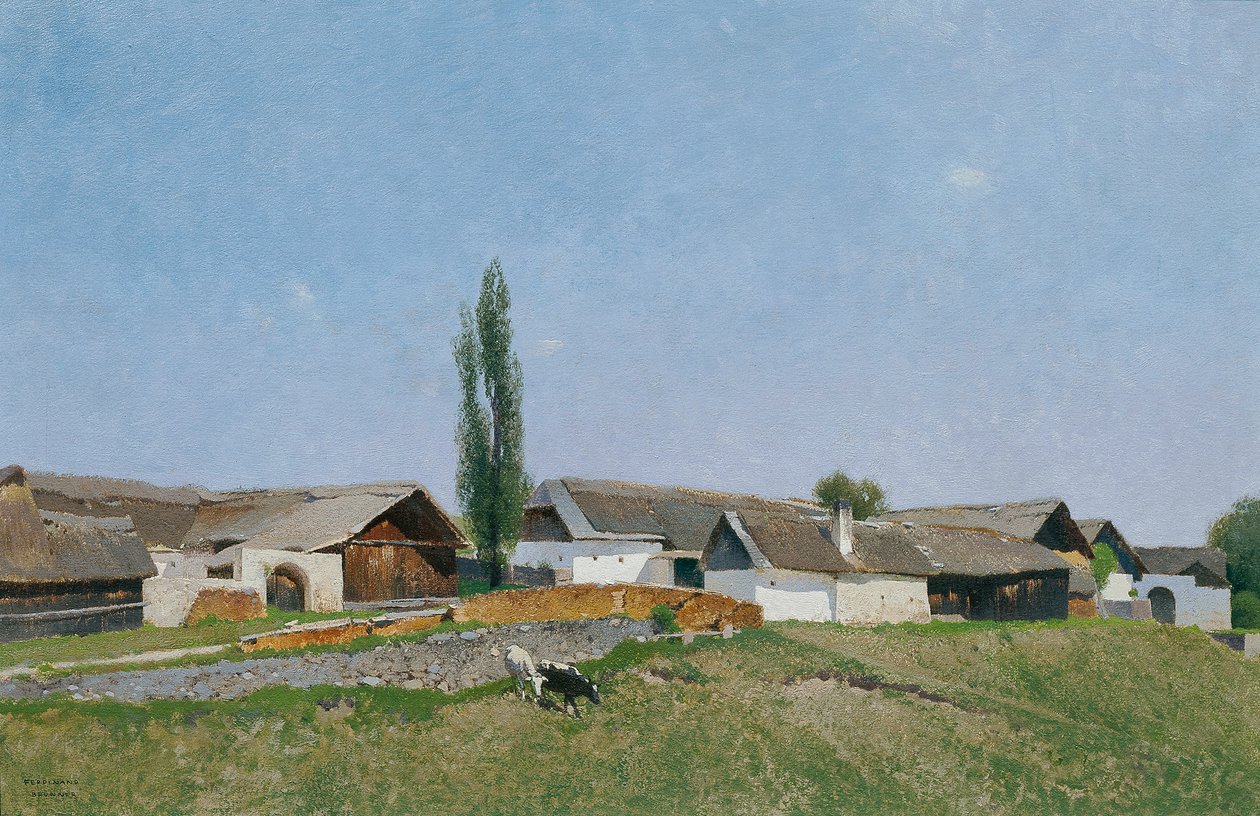 Z rejonu Zwettler autorstwa Ferdinand Brunner