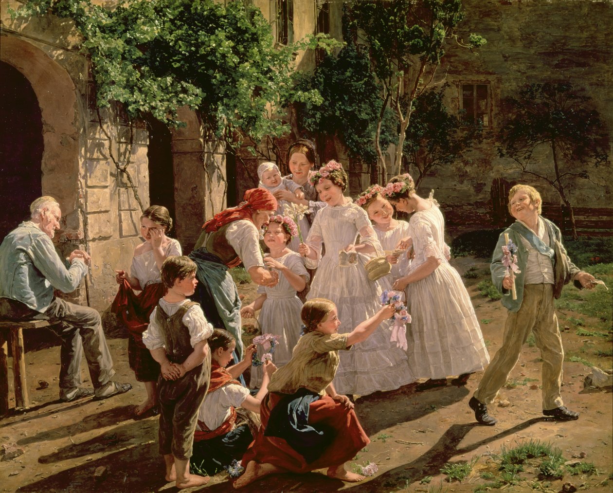 Ciało Chrystusa autorstwa Ferdinand Georg Waldmuller