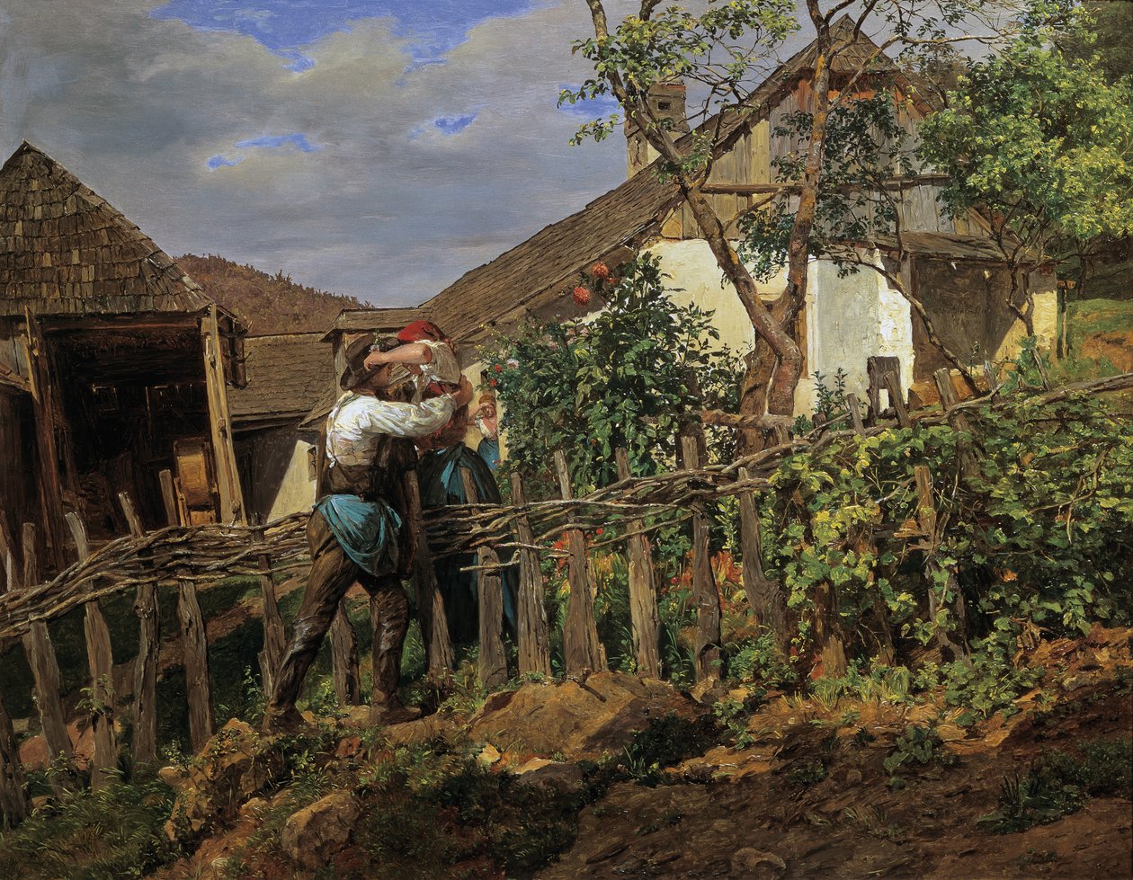 Sąsiedzi autorstwa Ferdinand Georg Waldmuller