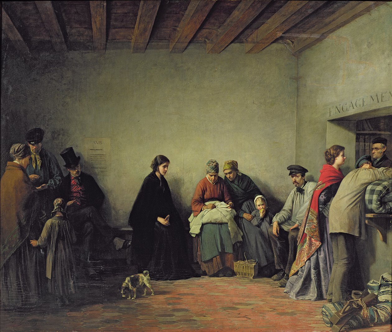 Mont-de-Piete autorstwa Ferdinand Heilbuth