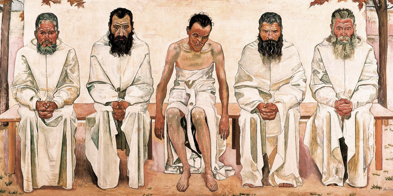 Zmęczenie życia autorstwa Ferdinand Hodler