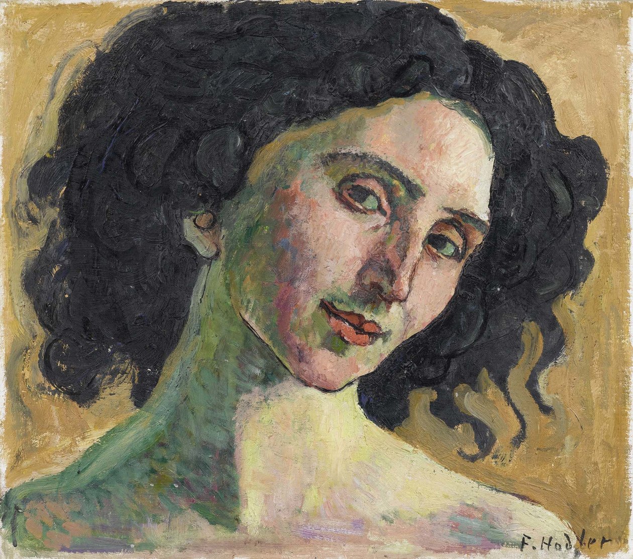 Giulii Leonardi. autorstwa Ferdinand Hodler