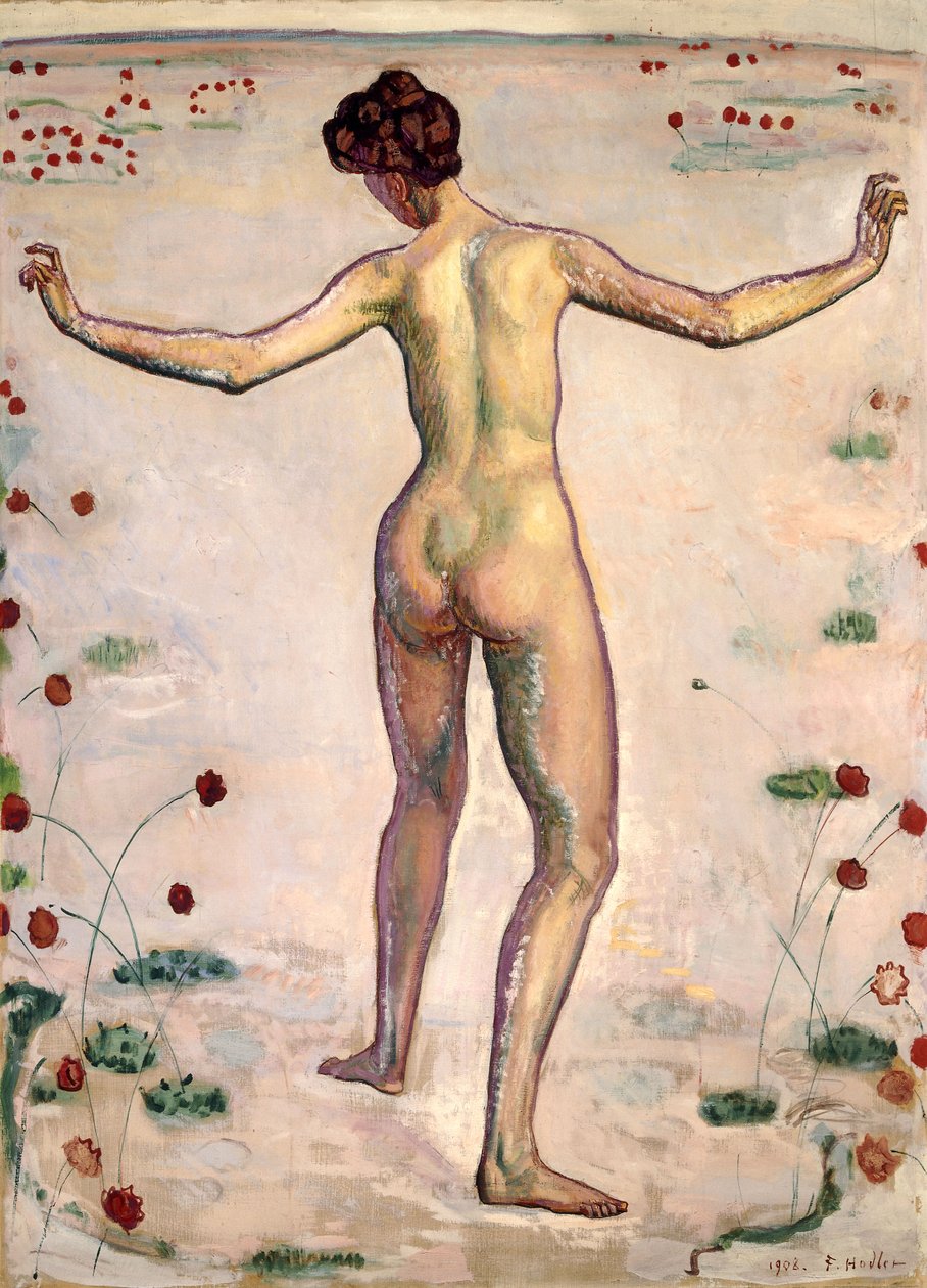 Splendor linii; Linienherrlichkeit, 1908 autorstwa Ferdinand Hodler