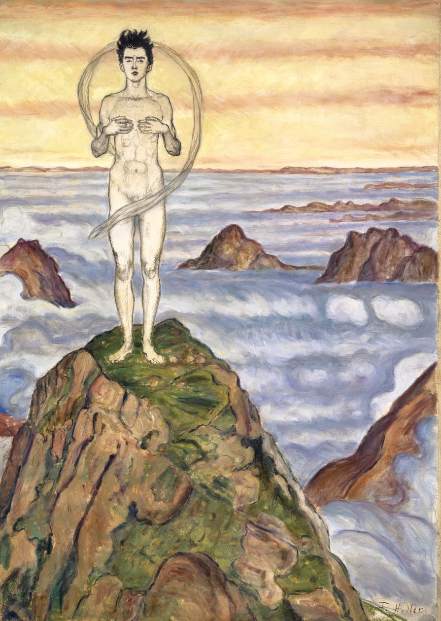 Zobacz w nieskończoność, c. 1903. autorstwa Ferdinand Hodler