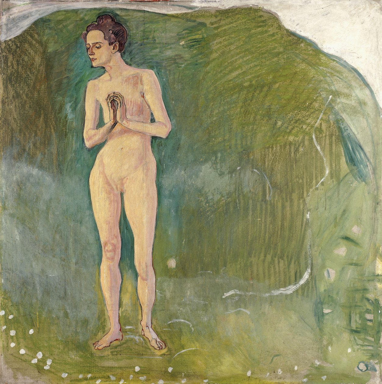Kobieta w strumieniu, 1903 autorstwa Ferdinand Hodler