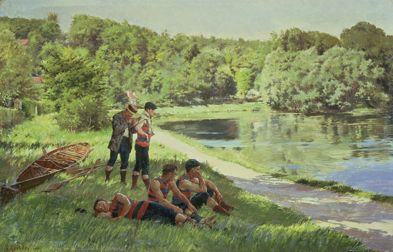 Zespół odpoczywa autorstwa Ferdinand Joseph Gueldry