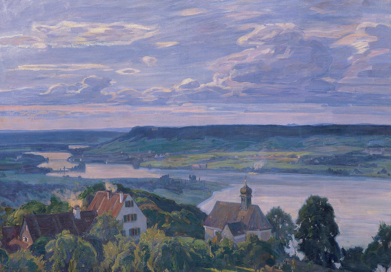 Klingenzell nad Renem autorstwa Ferdinand Kruis