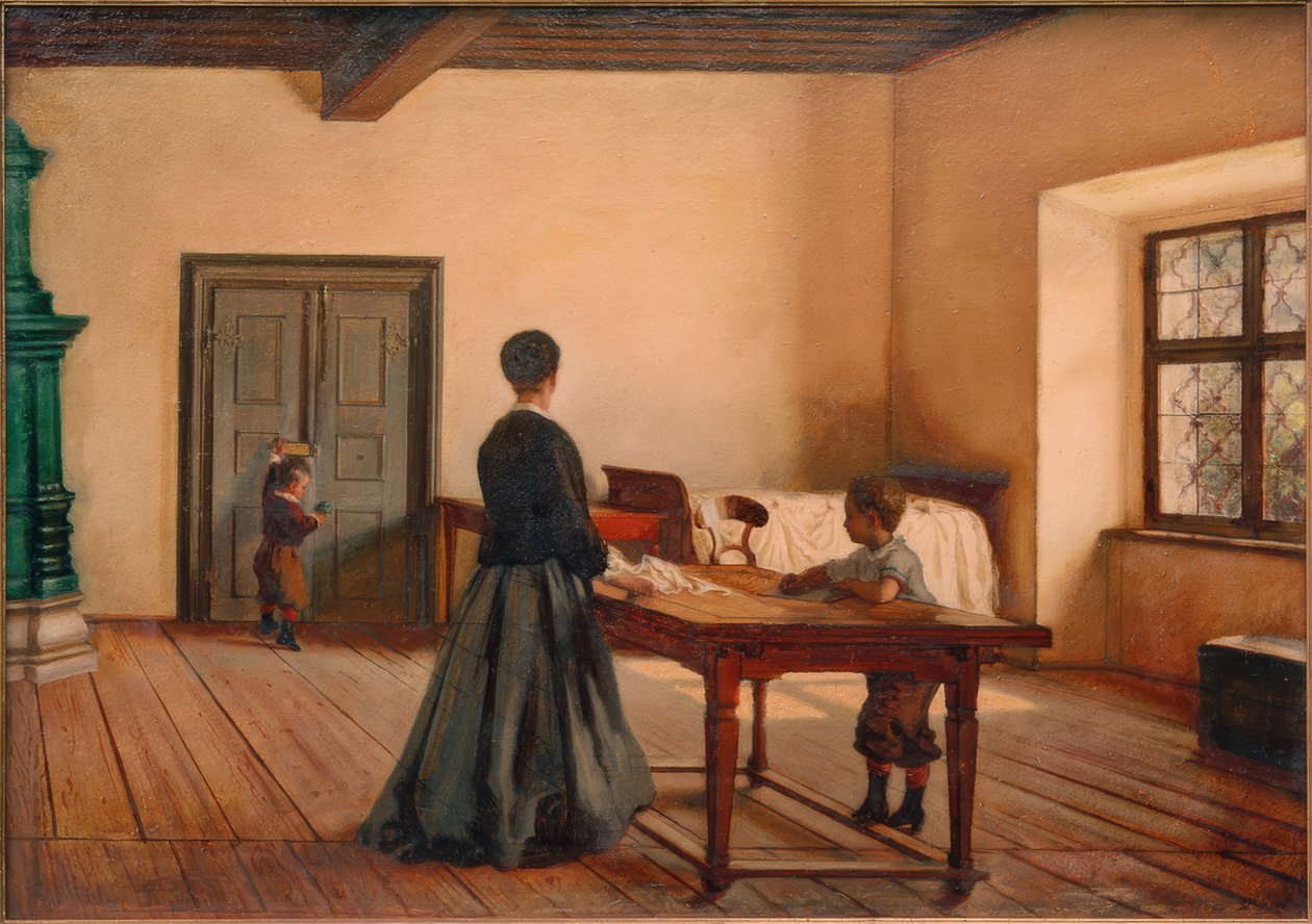 Sypialnia artysty autorstwa Ferdinand Mallitsch