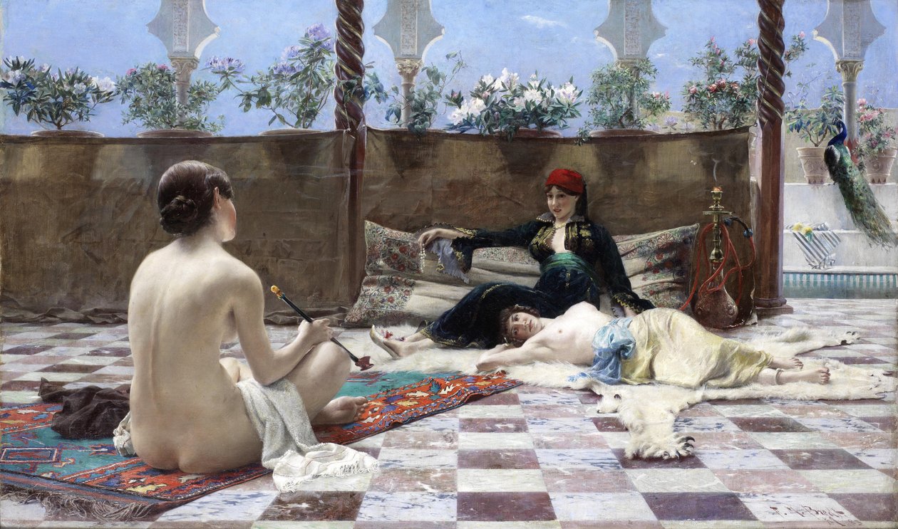 Turczynki, 1893 autorstwa Ferdinand Max Bredt