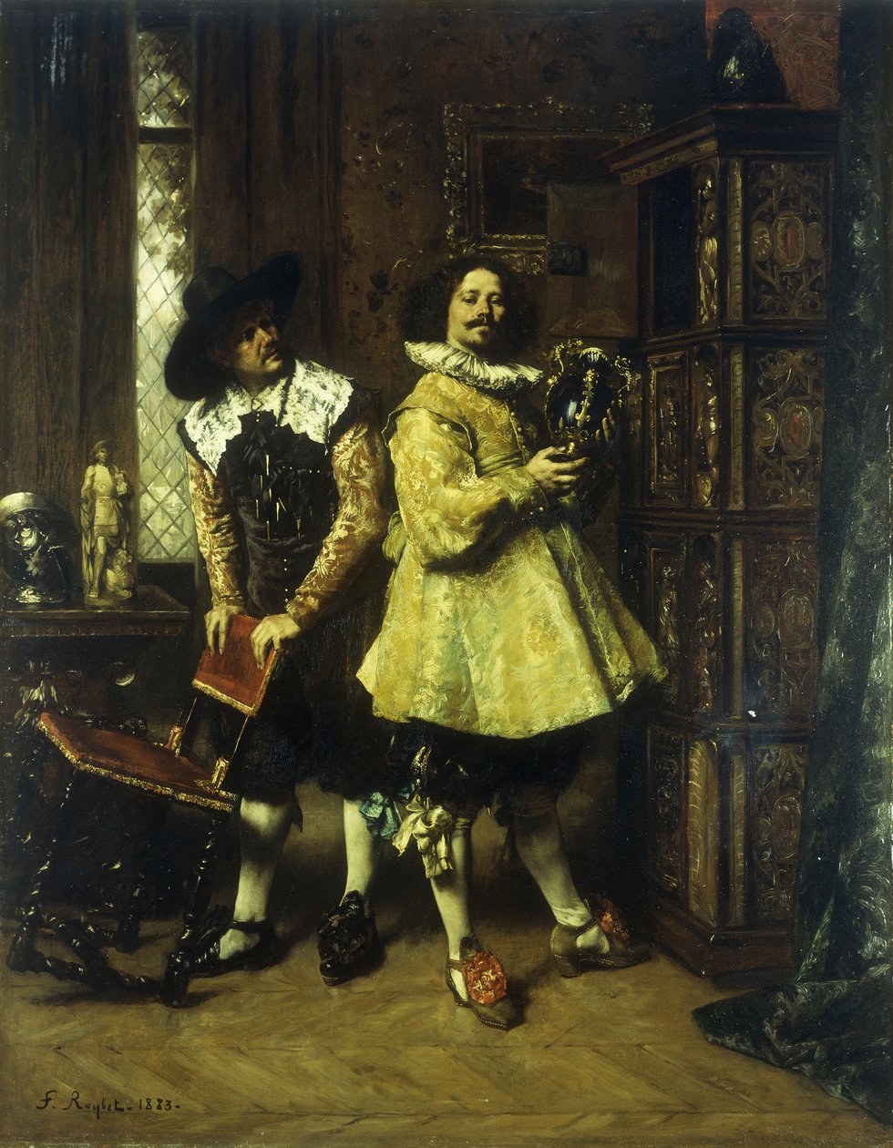 Koneserzy, 1883 autorstwa Ferdinand Roybet