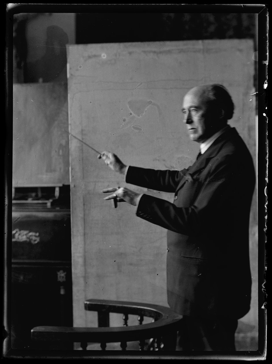 Zdjęcie Feliksa Weingartnera (1863-1942) autorstwa Ferdinand Schmutzer