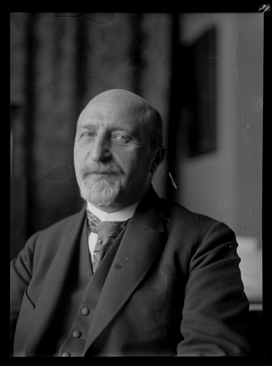 Zdjęcie Karla Seitza (1869-1950) autorstwa Ferdinand Schmutzer