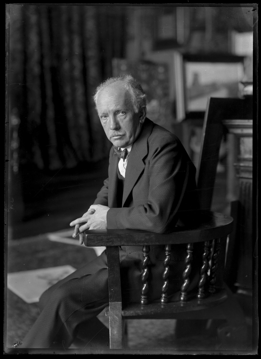 Zdjęcie Richarda Straussa (1864-1949) autorstwa Ferdinand Schmutzer
