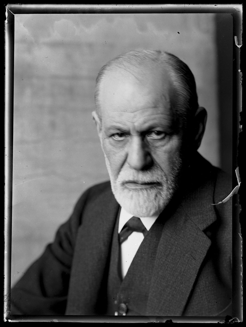 Zdjęcie Zygmunta Freuda (1856-1939) autorstwa Ferdinand Schmutzer