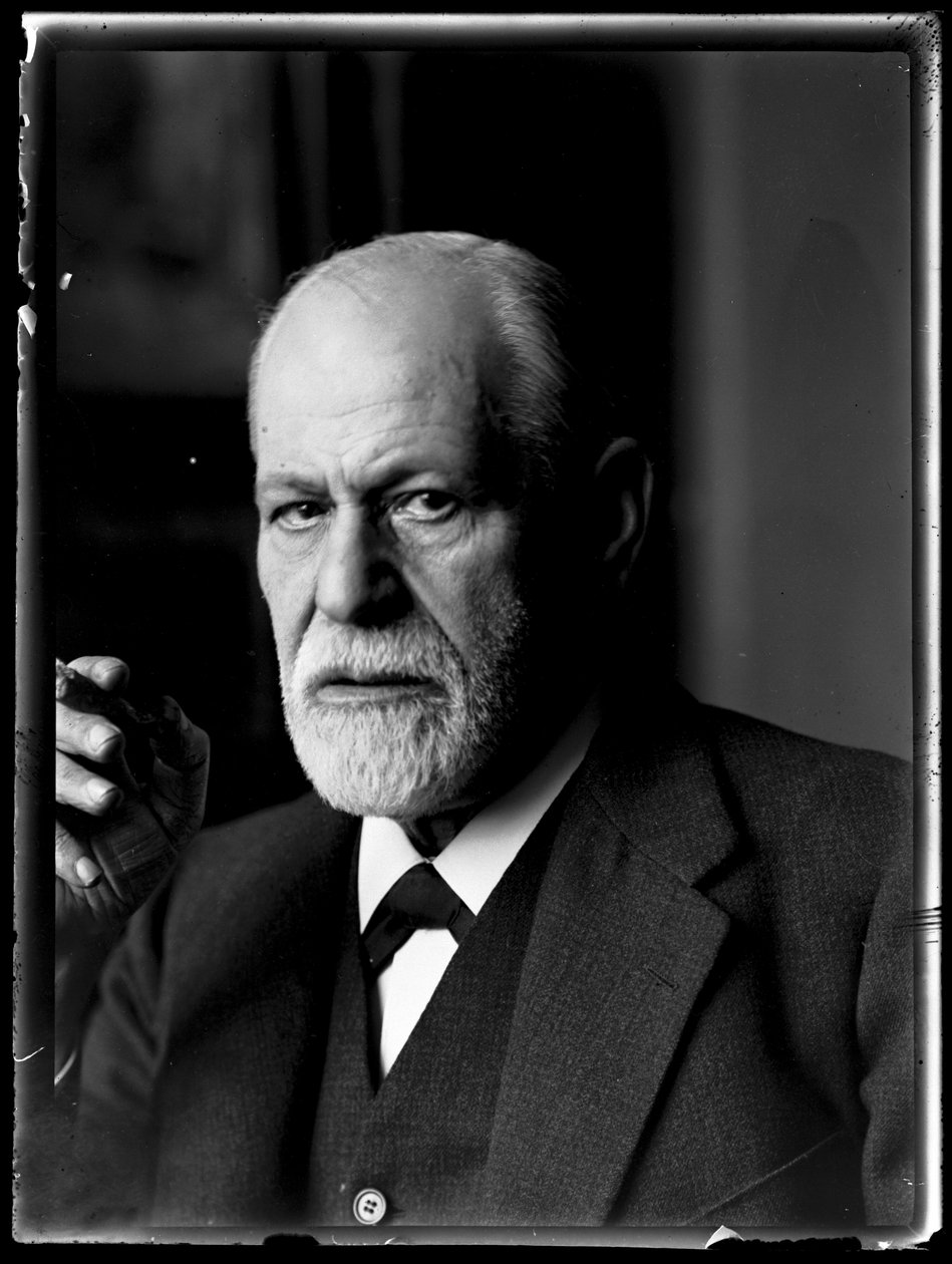 Zdjęcie Zygmunta Freuda (1856-1939) autorstwa Ferdinand Schmutzer