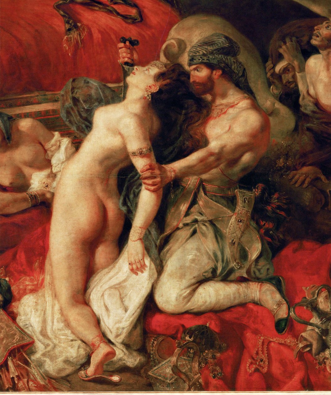 Śmierć Sardanapala ... autorstwa Ferdinand Victor Eugene Delacroix