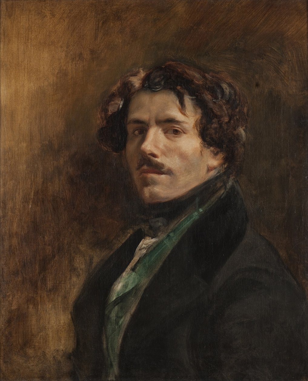 Autoportret autorstwa Ferdinand Victor Eugene Delacroix