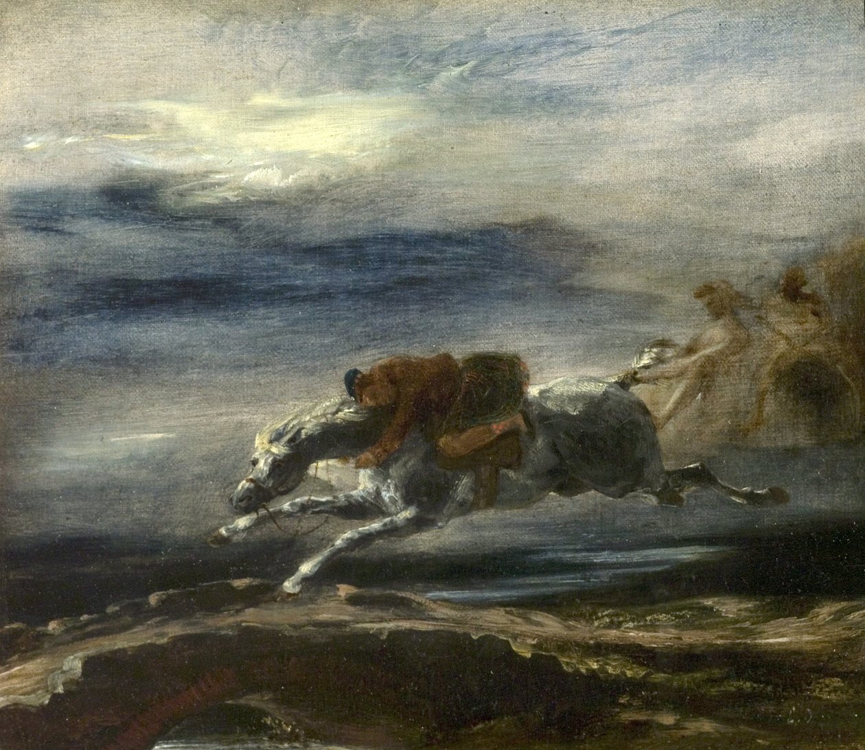 Tam O „Szanter autorstwa Ferdinand Victor Eugene Delacroix
