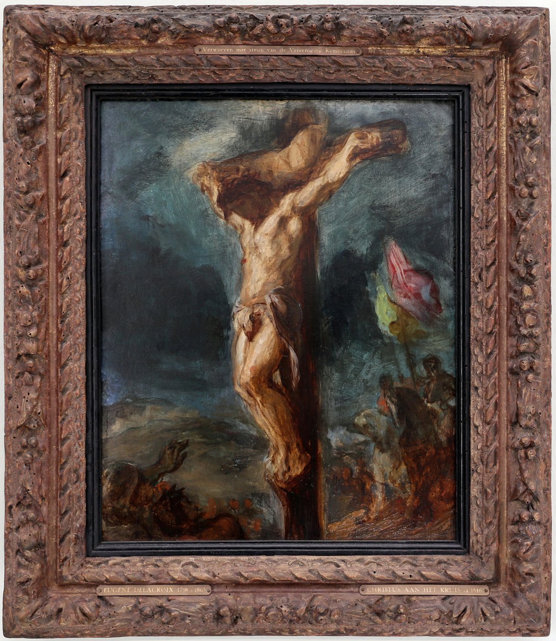 Ukrzyżowanie autorstwa Ferdinand Victor Eugene Delacroix