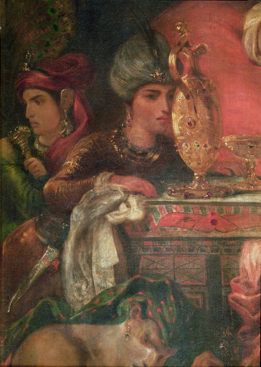 Śmierć Sardanapala ... autorstwa Ferdinand Victor Eugene Delacroix