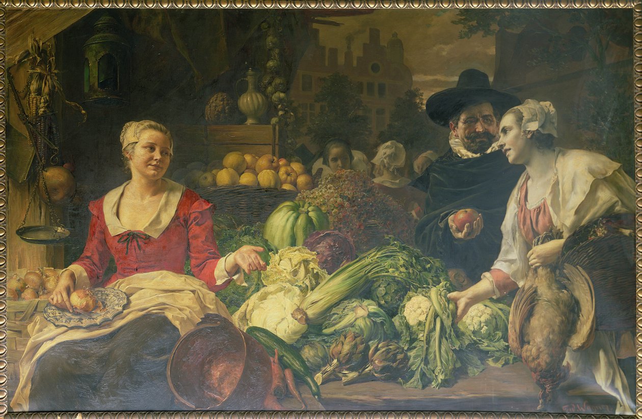 Nieznany obraz autorstwa Ferdinand Wagner