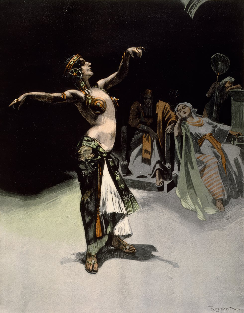 Reznicek / Salome / Grafik 1906 autorstwa Ferdinand von Reznicek