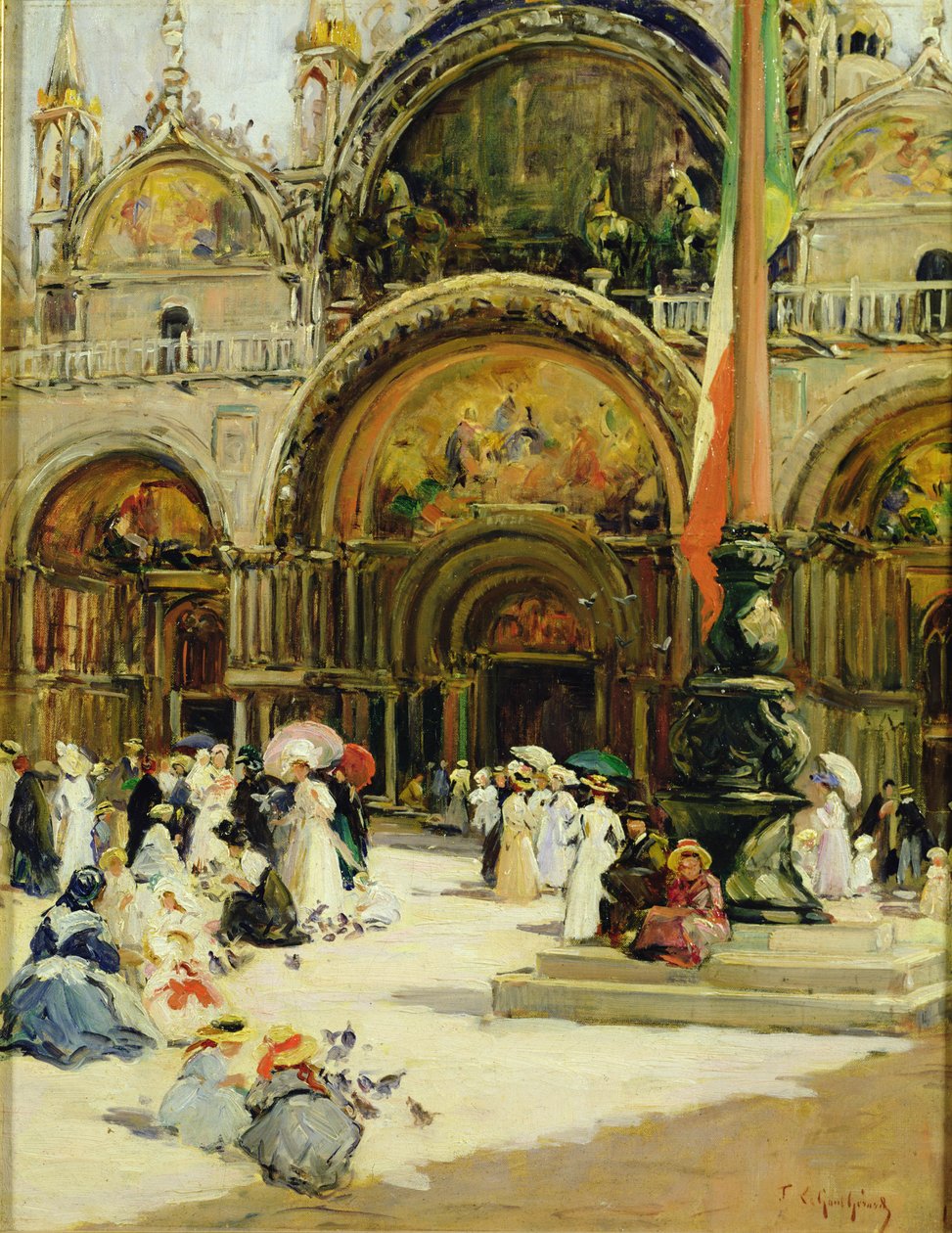 Сан Маркогийн сүм, Венециполи autorstwa Fernand Legout Gerard