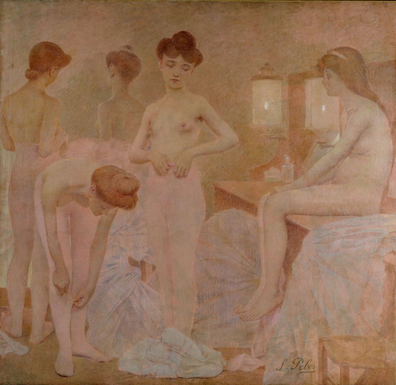 Tancerze, 1905-09 autorstwa Fernand de Cordova Pelez
