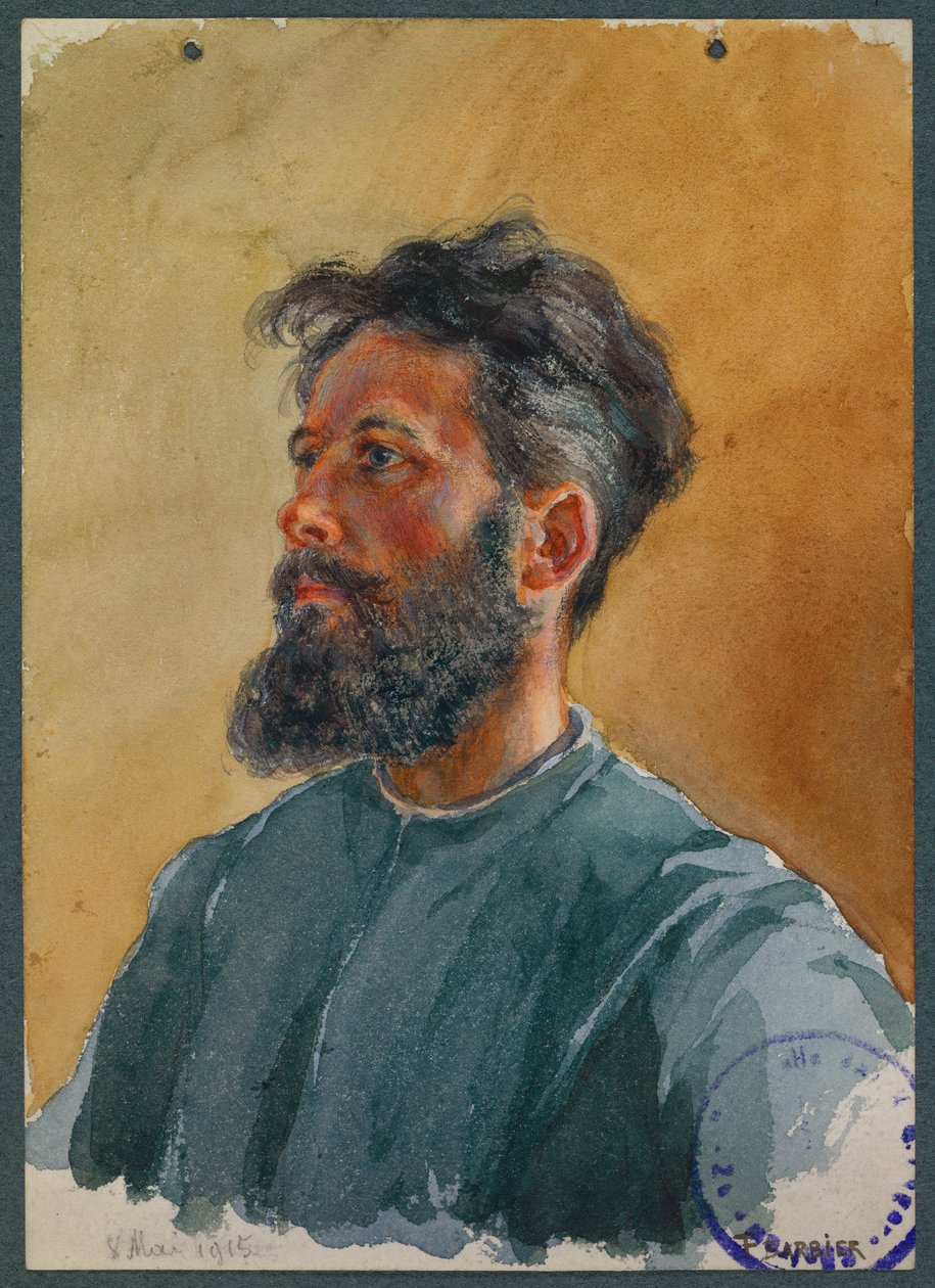 Profesor Schosser, Gustrow autorstwa Fernand Barbier