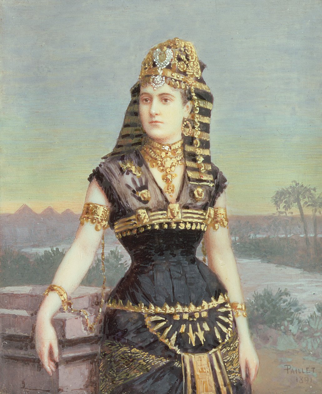Lady Paget (Pani Arthur Henry Paget) 1891 autorstwa Fernand Paillet