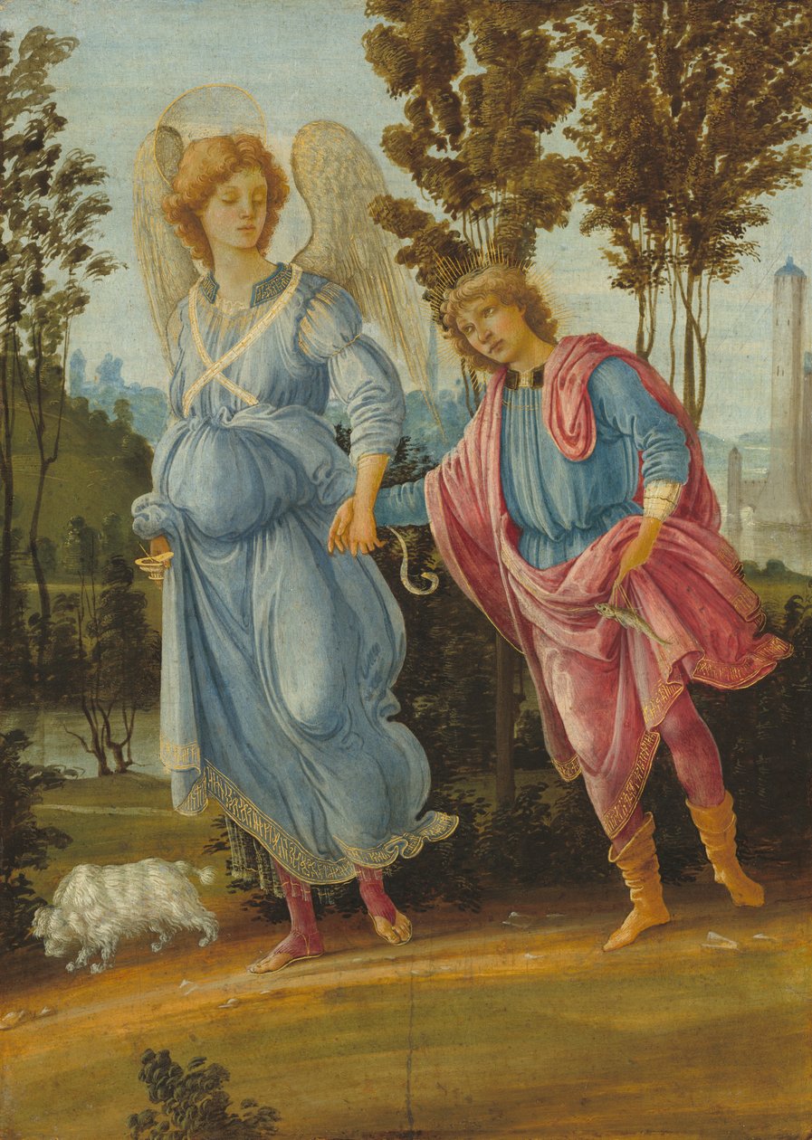 Tobiasz i Anioł autorstwa Filippino Lippi