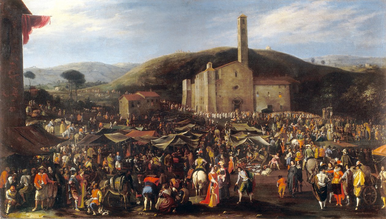 Festiwal Impruneta autorstwa Filippo Napoletano