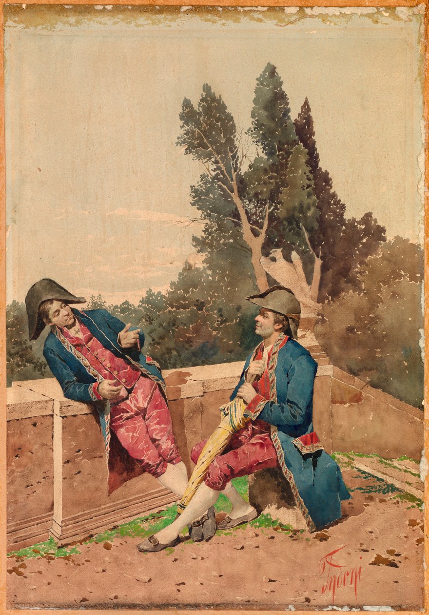 Żołnierze Cesarstwa, ca. 1880. autorstwa Filippo Indoni