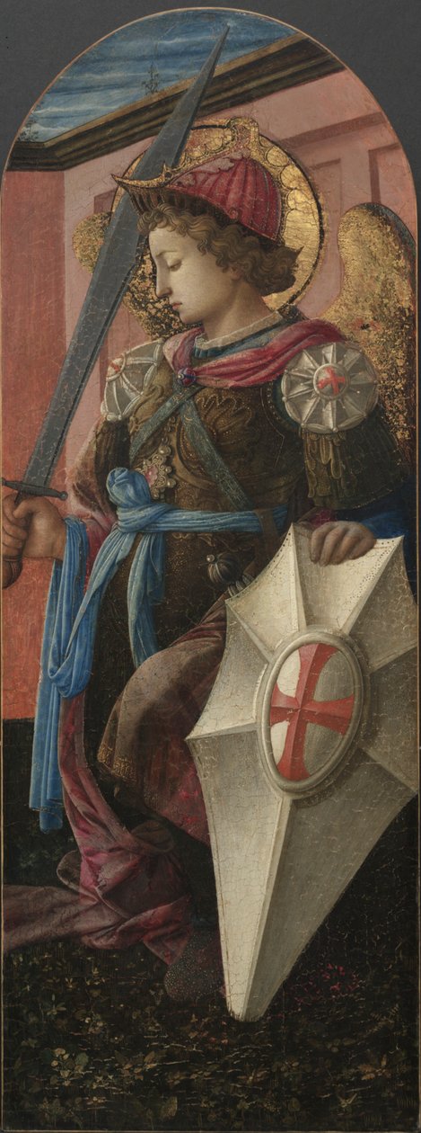 Panel z tryptyku: Archanioł Michał autorstwa Filippo Lippi