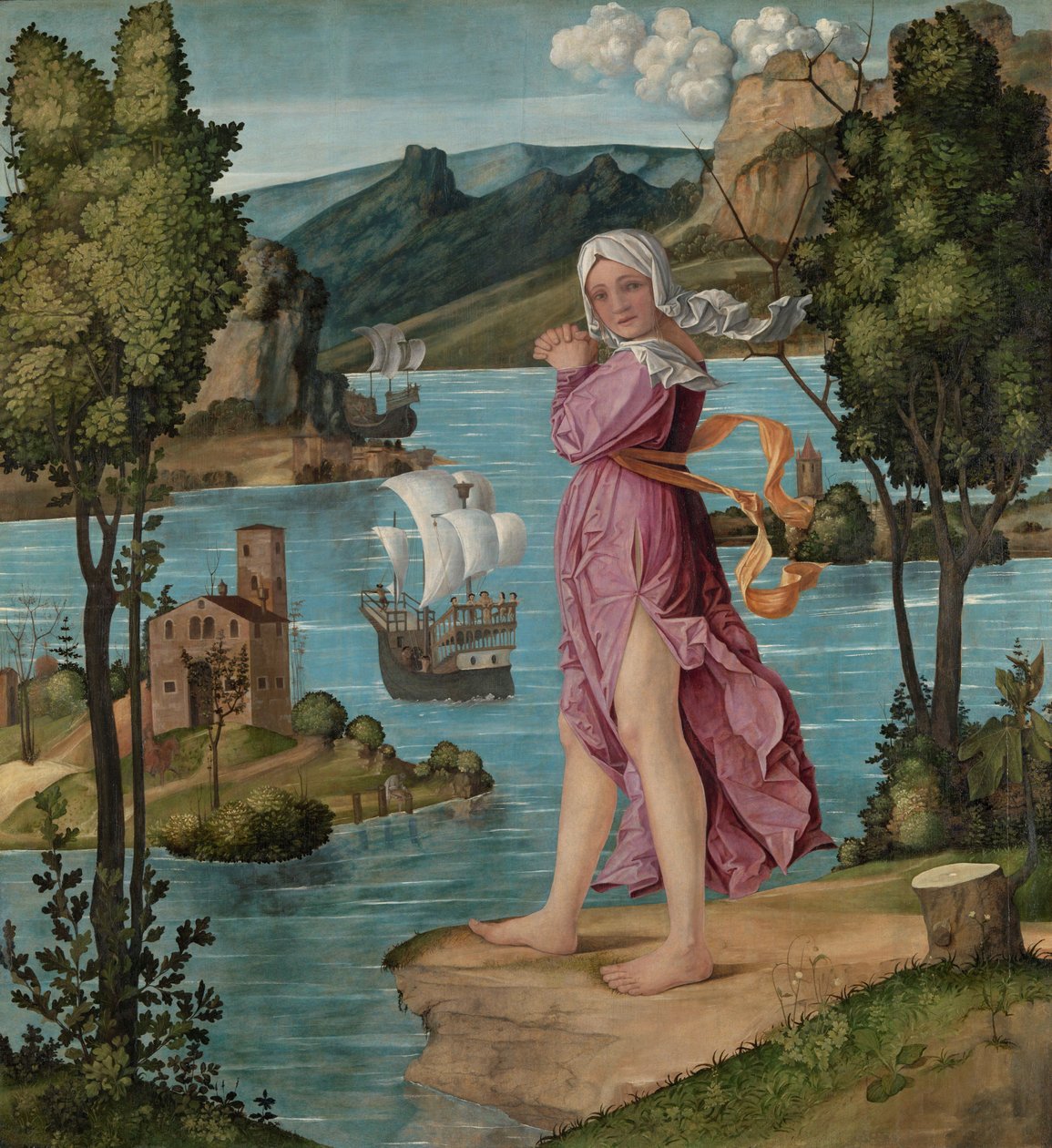 Ariadna na Naxos autorstwa Filippo da Verona