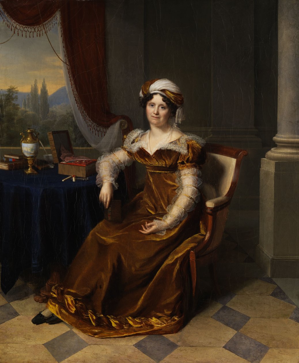 Portret Madame Marbon autorstwa Firmin Massot