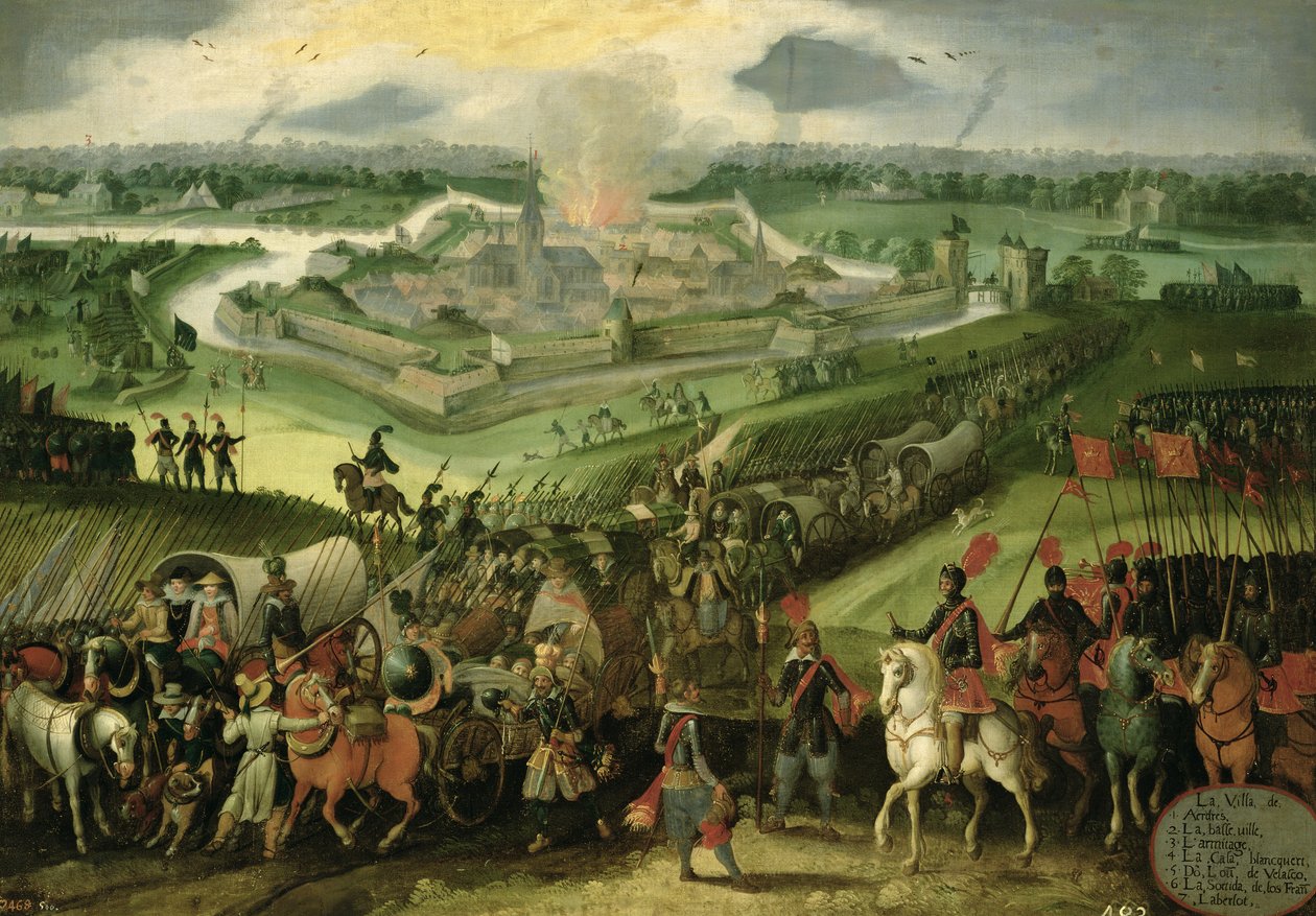 Miasto Aerdres (Wojna z Niderlandami) autorstwa Flemish School
