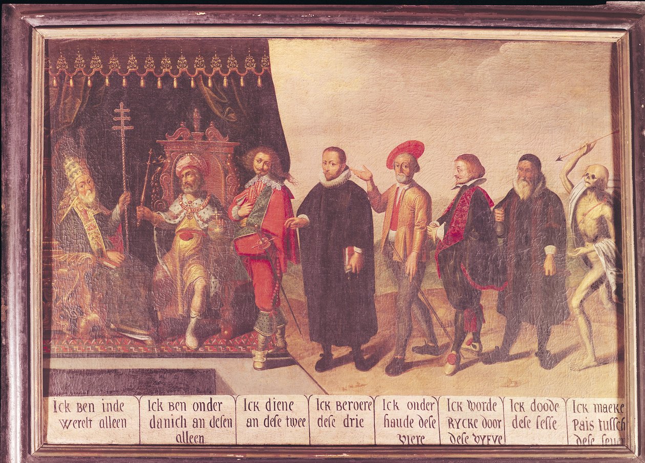Papież i śmierć autorstwa Flemish School