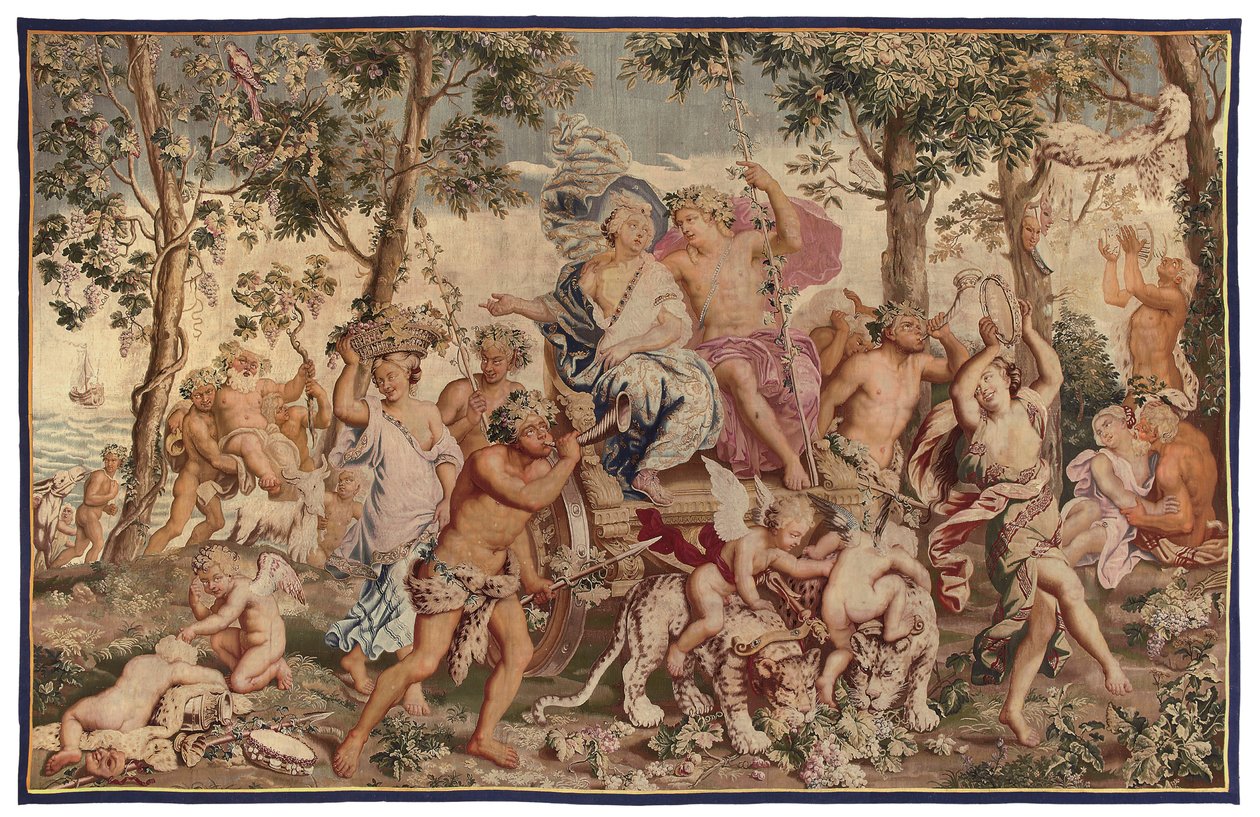 Gobelin mitologiczny, koniec XVII wieku autorstwa Flemish School