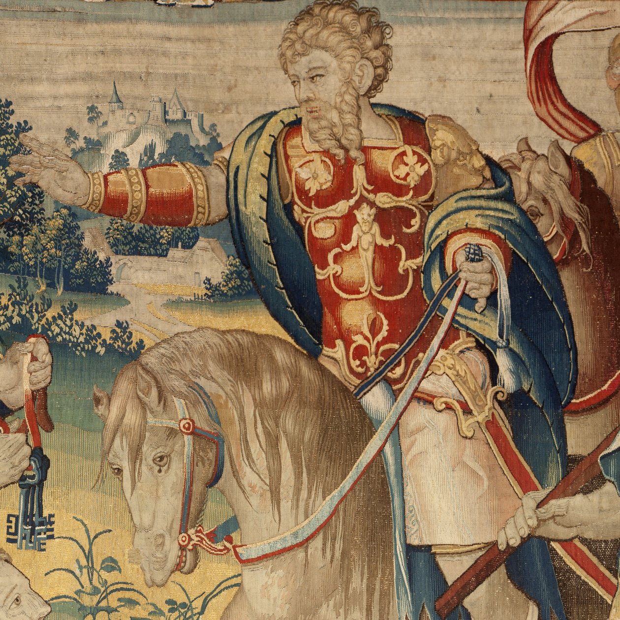 Historia Hannibala, ok. 1570 r. (gobelin) autorstwa Flemish School