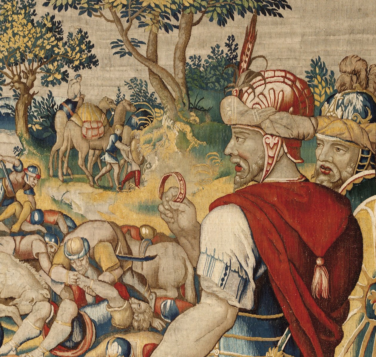 Historia Hannibala, ok. 1570 r. (gobelin) autorstwa Flemish School