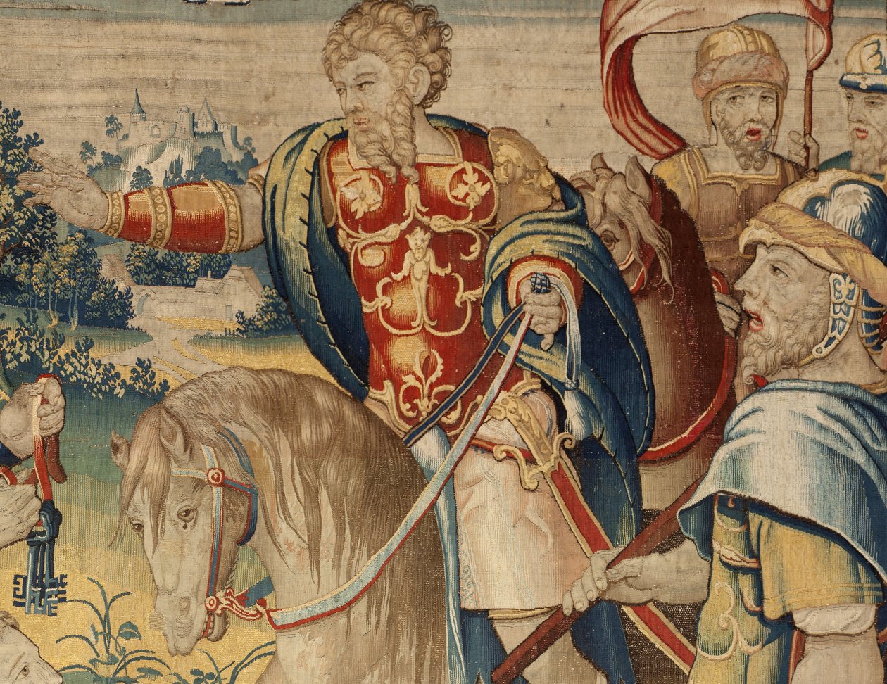 Historia Hannibala, ok. 1570 r. (gobelin) autorstwa Flemish School